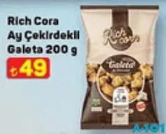 RİCH CORA AY ÇEKİRDEKLİ GALETA 200 G